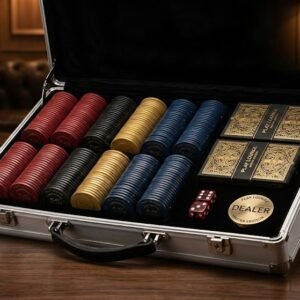 플레이 라운지 '마스터 에디션' 칩 & 포커 세트